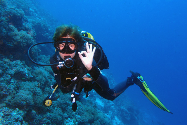 scuba diving